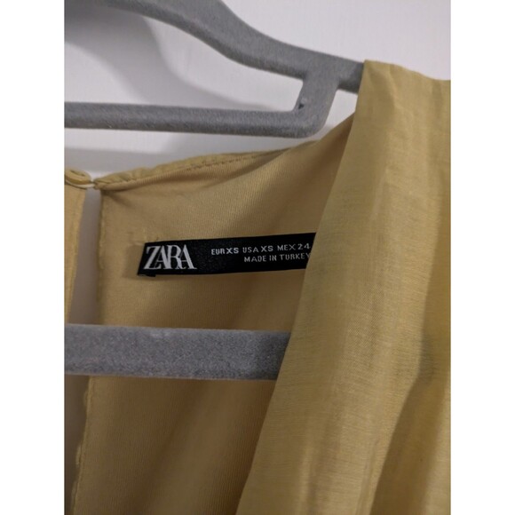 ZARA WOMAN SS24 TIE DYE CUT Out Tie Dye MIDI DRESS MULTICOLORED | XS - Picture 10 of 13